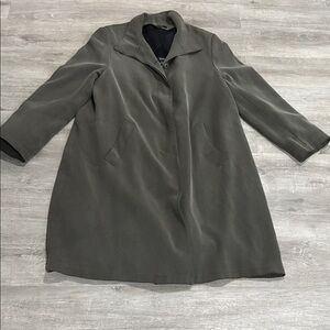 Searle Vintage Womens Jacket Olive Green color coat Sz 10
